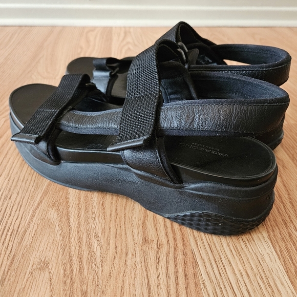 Vagabond Lori Women's Leather Strappy Black Open Toe Sporty Sandals Size 11. - Picture 10 of 16